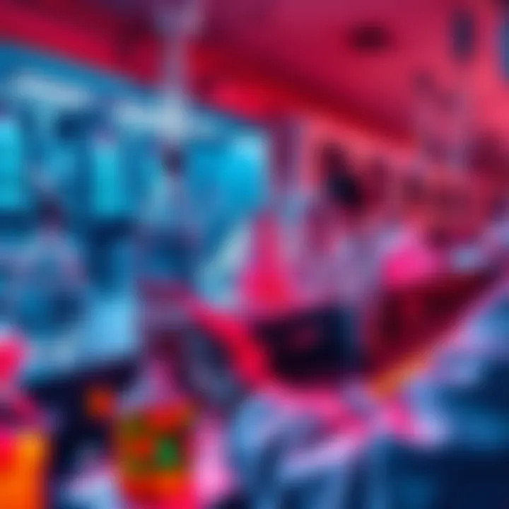 Laboratory scene showing scientists extracting Elpis, a potent antiviral compound, with lab equipment and samples visible.