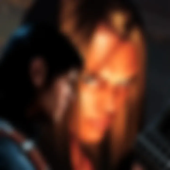 Elpis and Spencer's Intentions A visual representation of Spencer from Resident Evil, looking conflicted over the T virus, with shadows symbolizing power and control around him.