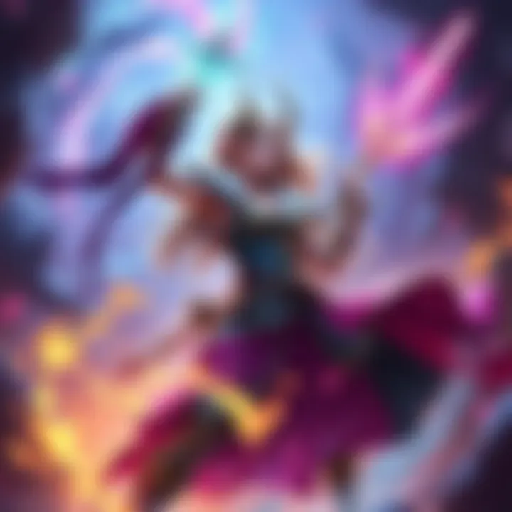 Elven Sorceress in Action An Elven Sorceress casting elemental magic in a vibrant fantasy setting, facing epic foes in Deedlit in Wonder Labyrinth