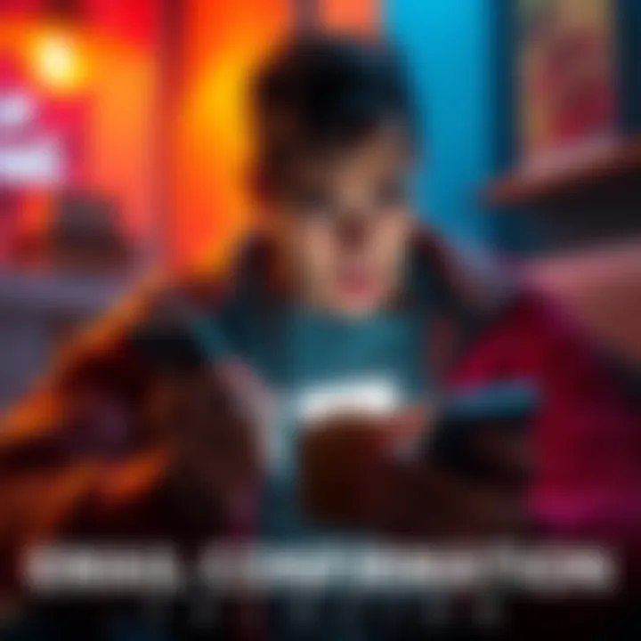 A worried person checking their email on a smartphone after a recent purchase of a Collectors Edition game, showing anxiety about missing a confirmation.