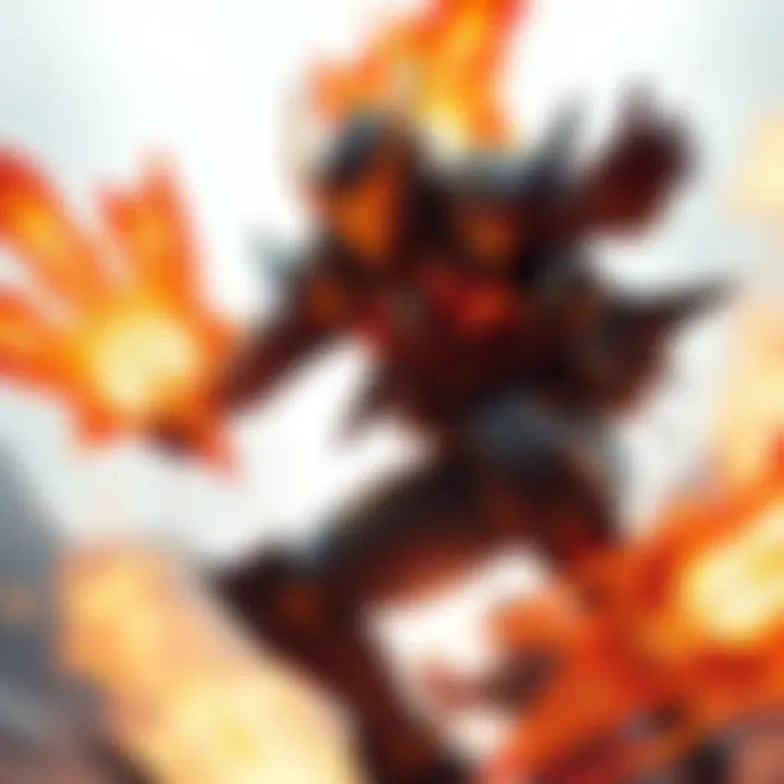 Ember Prime in Action Ember Prime unleashing fire attacks in a bright environment, demonstrating a powerful build for solo play.