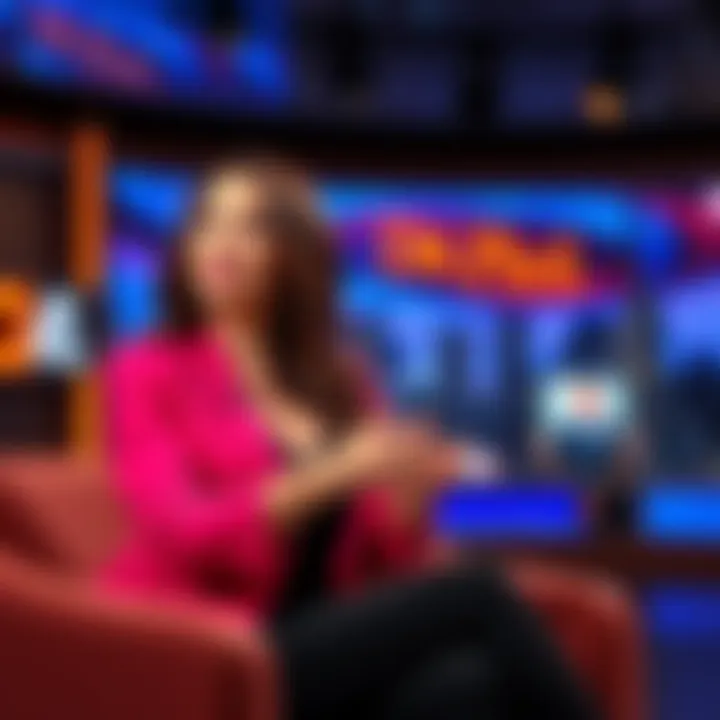 Emilycc during her appearance on Dr. Phil's show, discussing her streaming career.