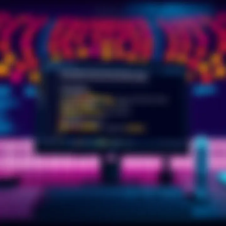 Emoji Submission Script A computer screen showing a Tampermonkey script for emoji submissions with colorful emojis displayed, illustrating an easy setup process.