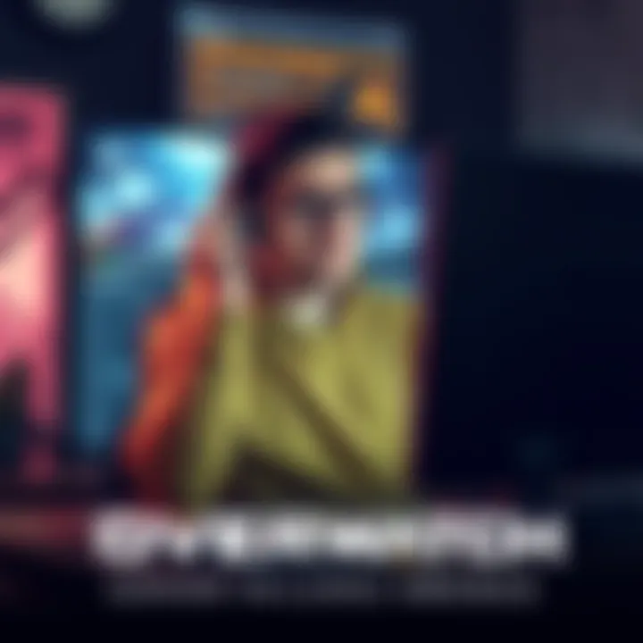 Popular streamer Emongg showing frustration while playing Overwatch, surrounded by a gaming setup and server disconnection alerts on screen