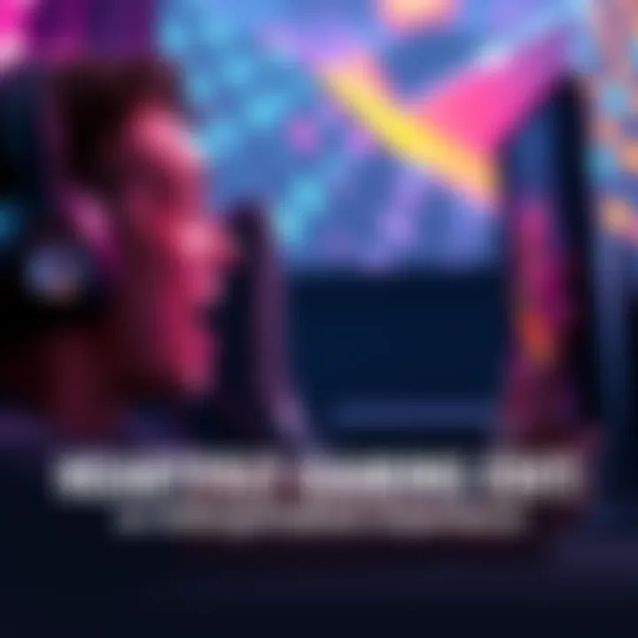 A gamer experiencing strong emotions while watching a heartfelt gaming edit, with colorful visuals on the screen reflecting the intense atmosphere.