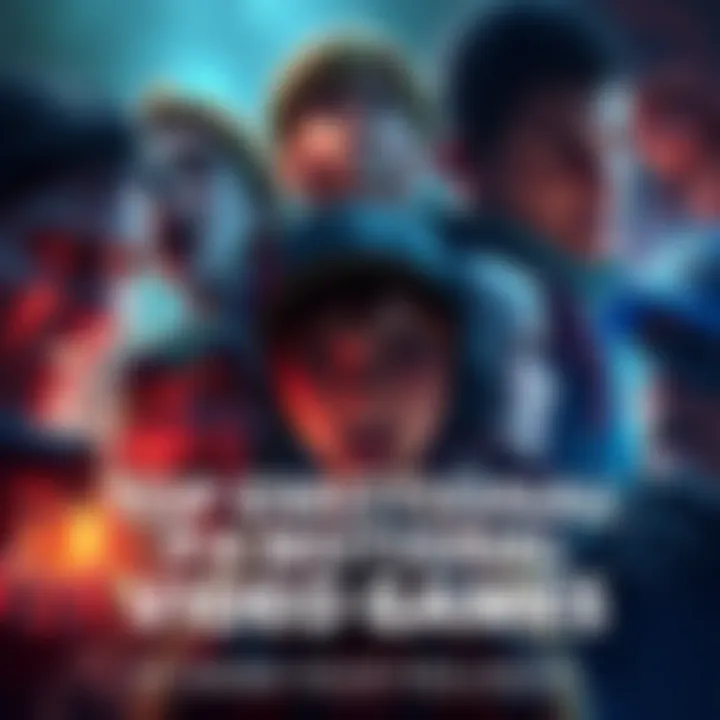 A collage of various video game characters expressing strong emotions such as joy, sadness, and fear