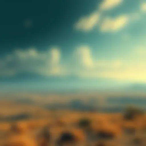 A view of a vast, quiet game landscape with few animals visible, highlighting a sense of emptiness.