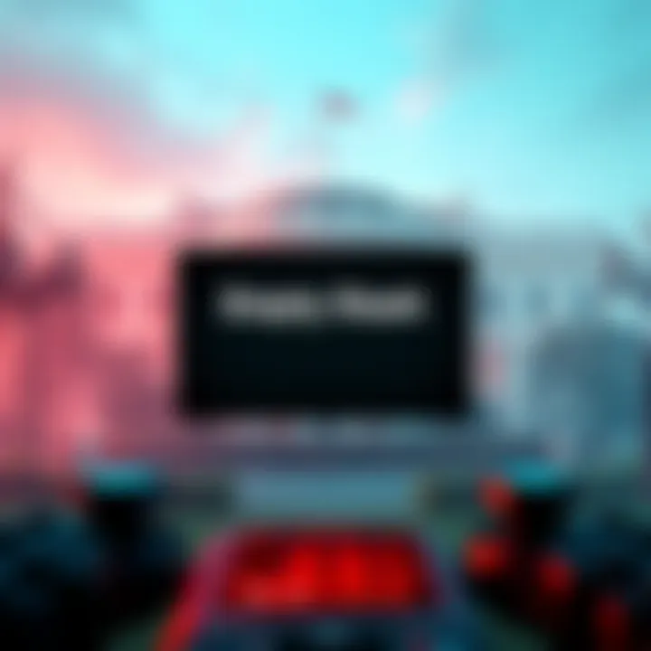 A screenshot showing an empty stash message in a video game at the White House location, with a player's Xbox interface visible.