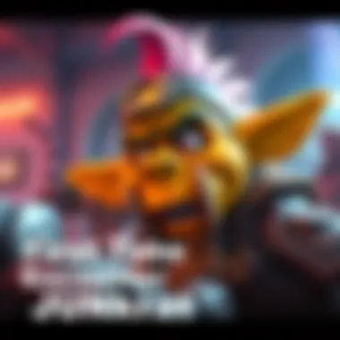 A player meeting the character Junkrat for the first time, showing surprise and excitement