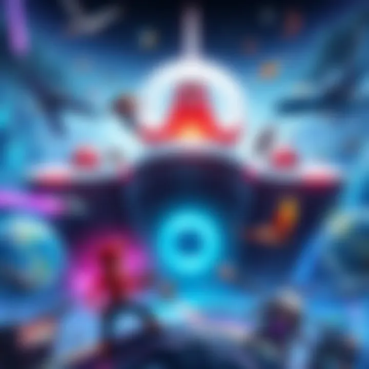 A collection of diverse video games showcasing various immersive worlds