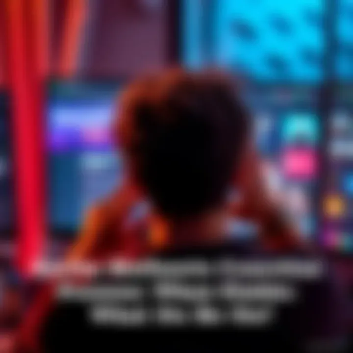 A frustrated person looking at a computer screen showing a missing discount code entry on Eneba's website