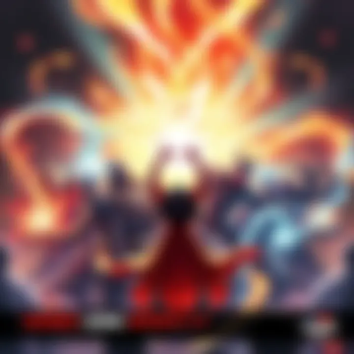 A scene showing various video game enemies casting spells with bright, flowing energy, symbolizing their limitless Focus Points in battle.