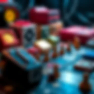 Engaging brain games A collection of board games, puzzles, and card games that challenge players' thinking skills.