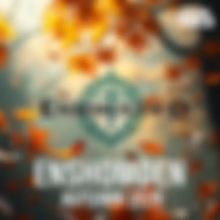 Enshrouded Game Release Announcement Graphic showing Enshrouded logo with a backdrop of autumn leaves and game elements, indicating upcoming content.