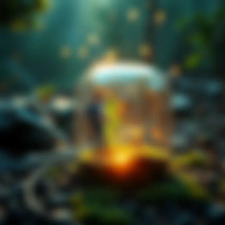 Emerging Solutions for Environmental Challenges Visual representation of innovative environmental solutions