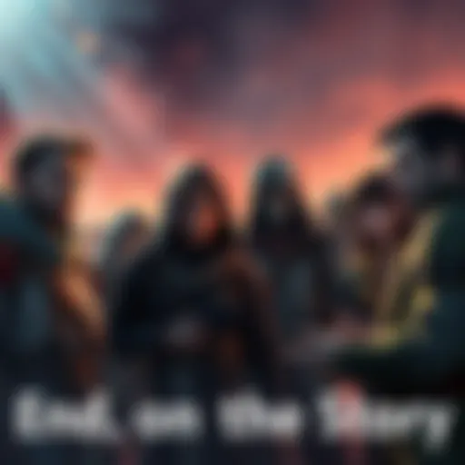 A group of players discussing the EoF campaign, looking concerned about the future of the narrative.