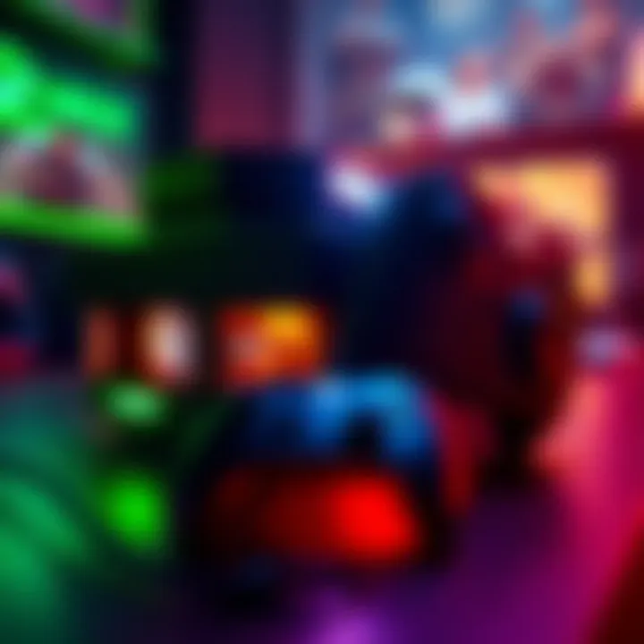 Epic Games logo with next-gen Xbox console, symbolizing the expansion of the digital store