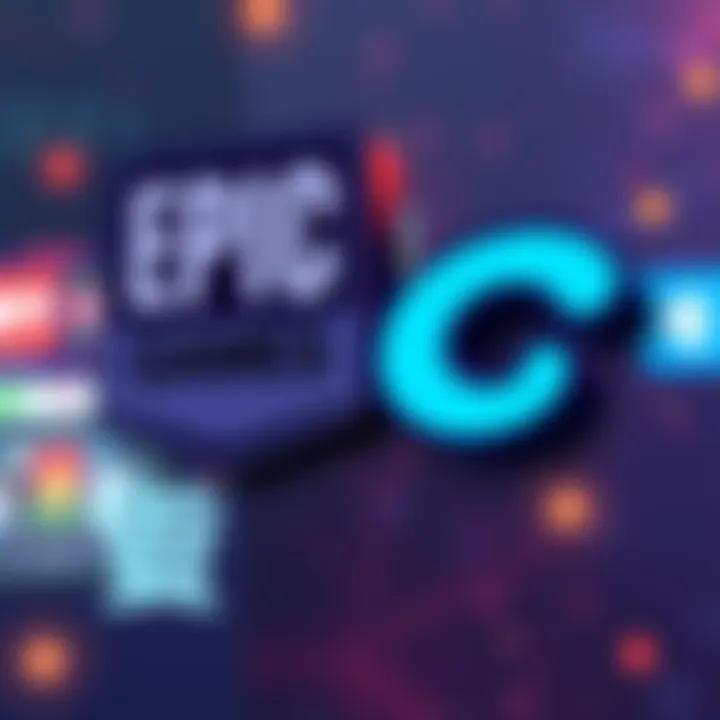 Logos of Epic Games and Tencent displayed together, indicating their business relationship