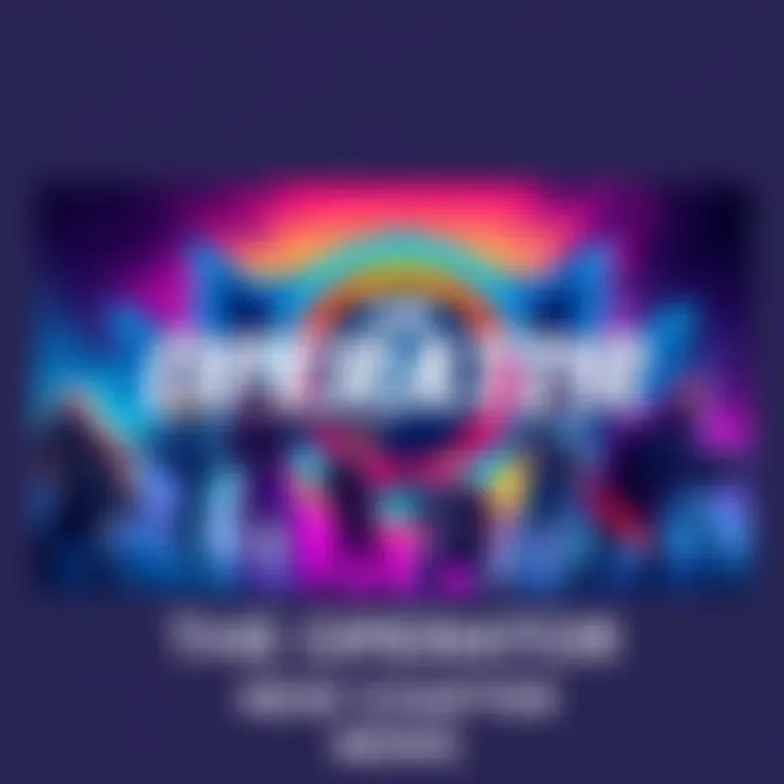 Cover illustration featuring The Operator game logo with colorful graphics and characters in an action pose