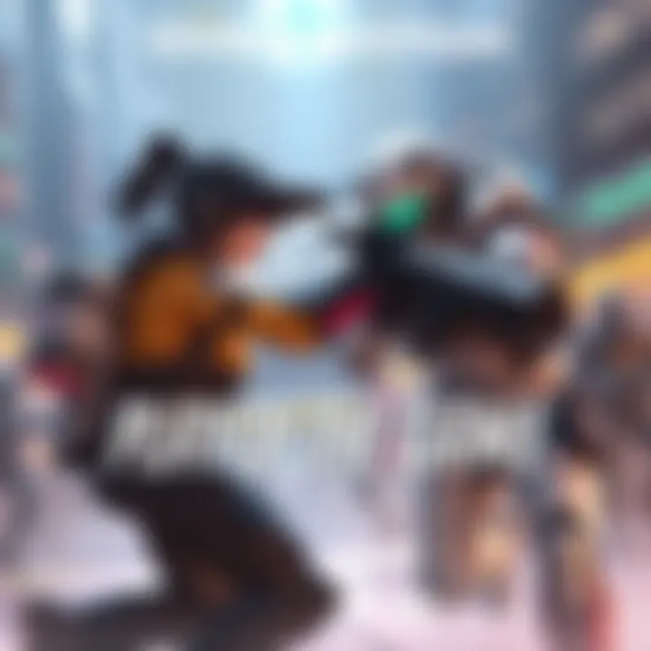 Epic Overwatch Play of the Game Two supportive players coordinating their moves in an intense Overwatch moment, showcasing teamwork and skill during the Play of the Game.