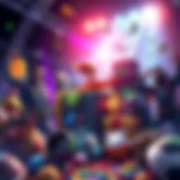 A colorful display of rewards from today's Escalation Loot, showcasing various game items and boosts, with players celebrating their finds
