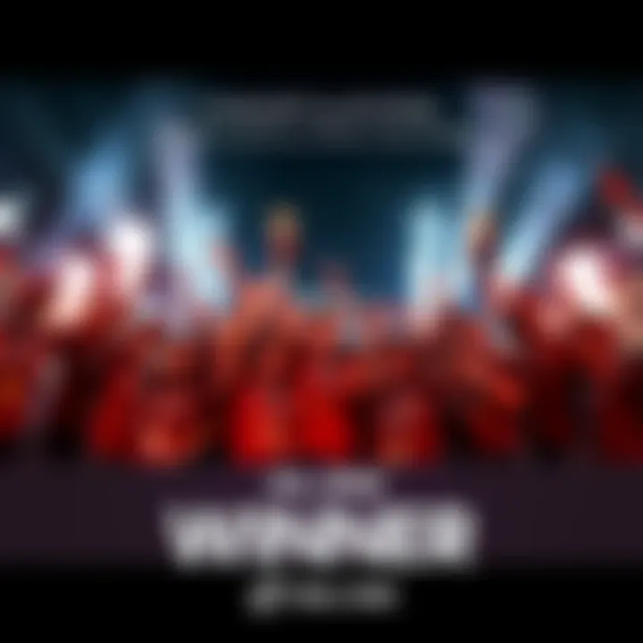 Team celebrating their victory in the ESL One Birmingham South America Closed Qualifier with trophies and cheers