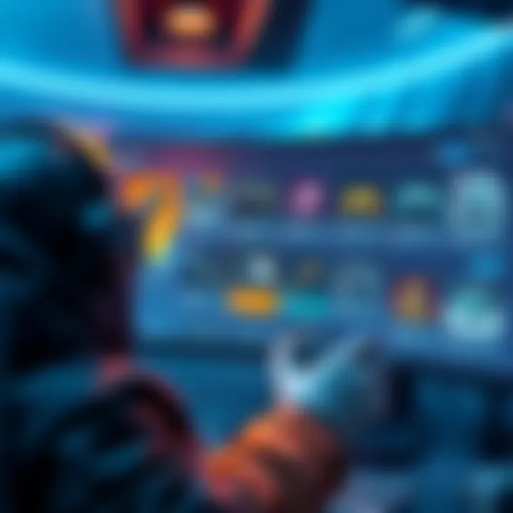 Essential Mods for Gaming A new player is browsing through essential mods on a gaming interface, showcasing various mod options to enhance gameplay without altering the vanilla experience.