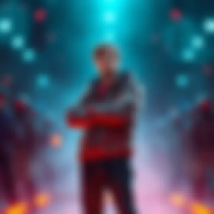 Ethan Winters standing confidently with a determined expression, symbolizing his impact in gaming culture