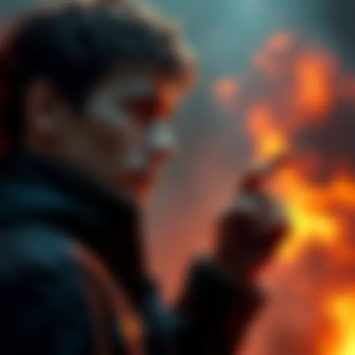 Ethan faces a tough decision in a dramatic moment, as he contemplates Grace's challenges during Requiem.