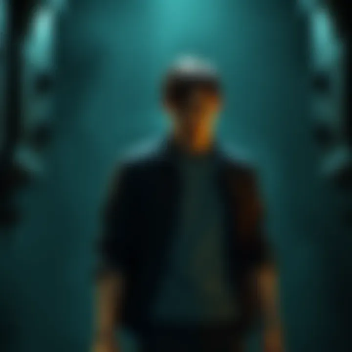A character named Ethan stands in a dark, eerie environment, hinting at his role in the survival horror series. Fans are debating his significance.