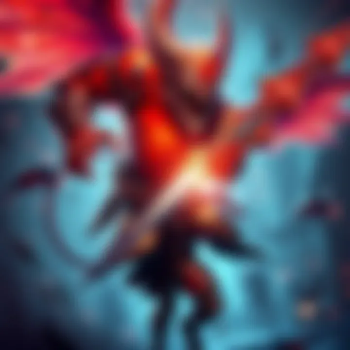 A player using the Euporia weapon against the final DLC boss, striking rapidly and dealing damage.