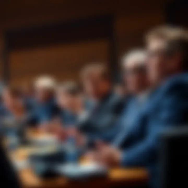 Members of the European Parliament discussing game bans with passionate expressions and gestures during a session.