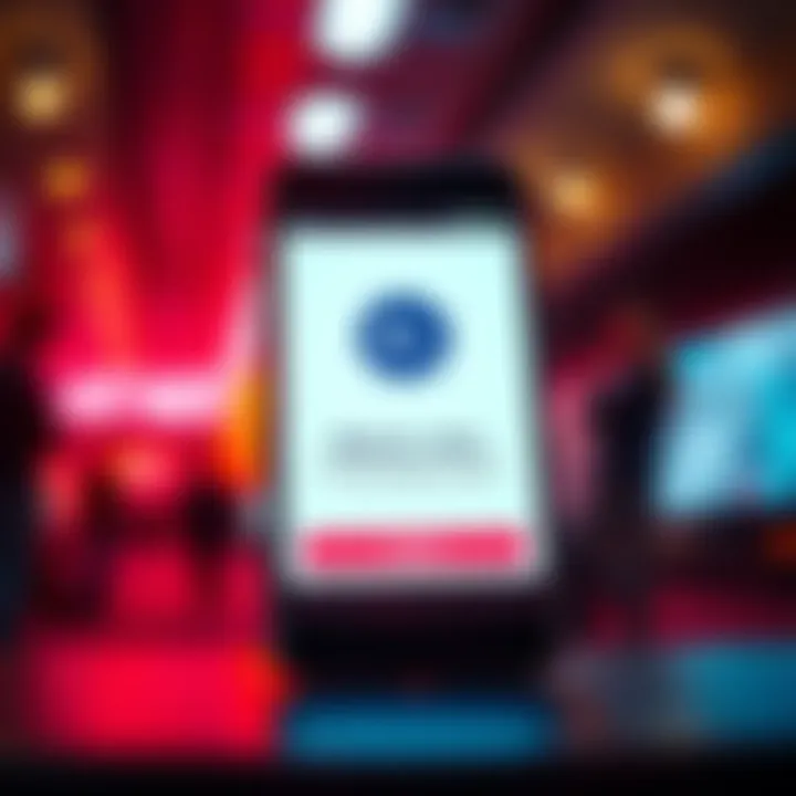 Event Alert Notification A smartphone displaying a mission alert notification with a bright background