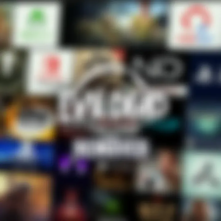 Evil Dead: The Game logo with a blurred background of gaming platforms to symbolize its sudden removal from digital stores.