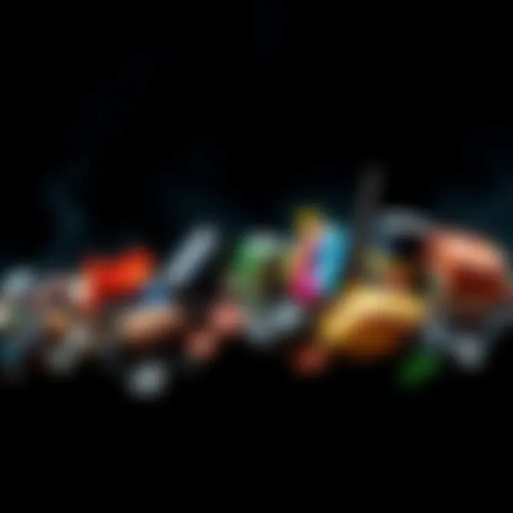 A timeline showing different types of trash from ancient times to modern waste, illustrating the changes in waste generation and management practices.