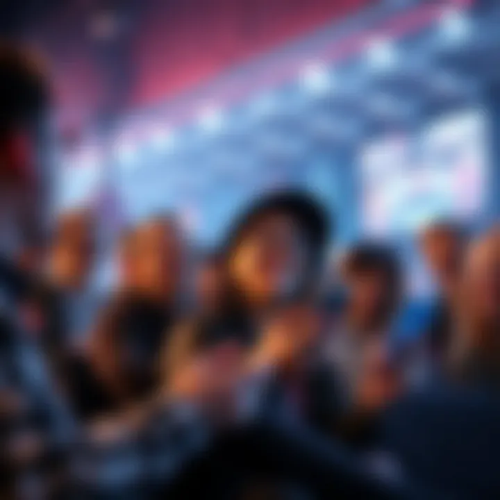 A group of eager fans chatting excitedly about the upcoming Arc Raiders TV series on social media forums.