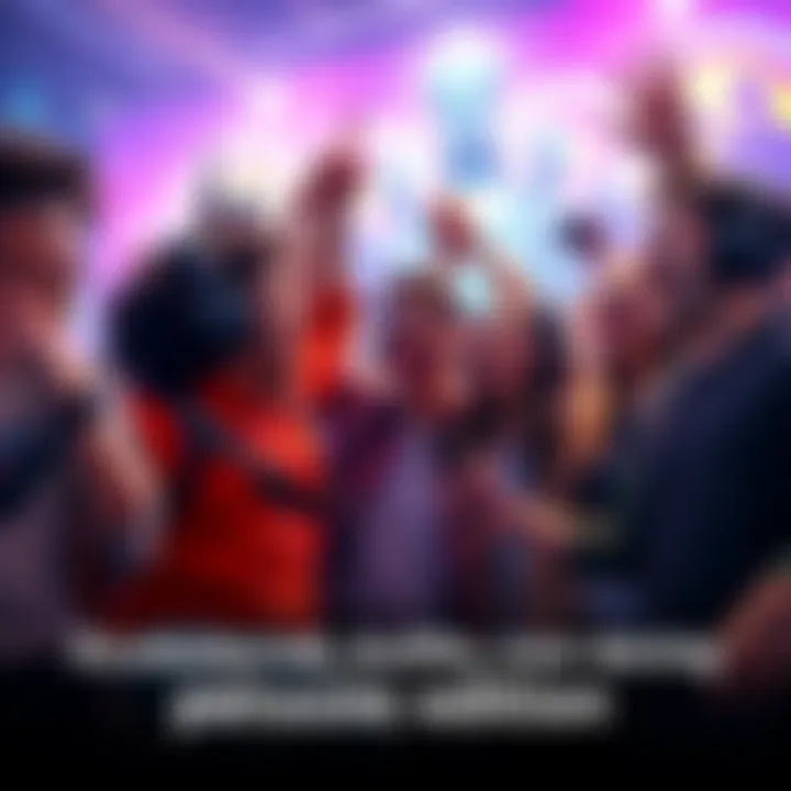 Group of gamers celebrating and discussing the preorder of a popular game's deluxe edition, showing enthusiasm for the upcoming launch.