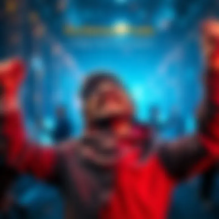 A person celebrating a significant find with joy and relief after a long search