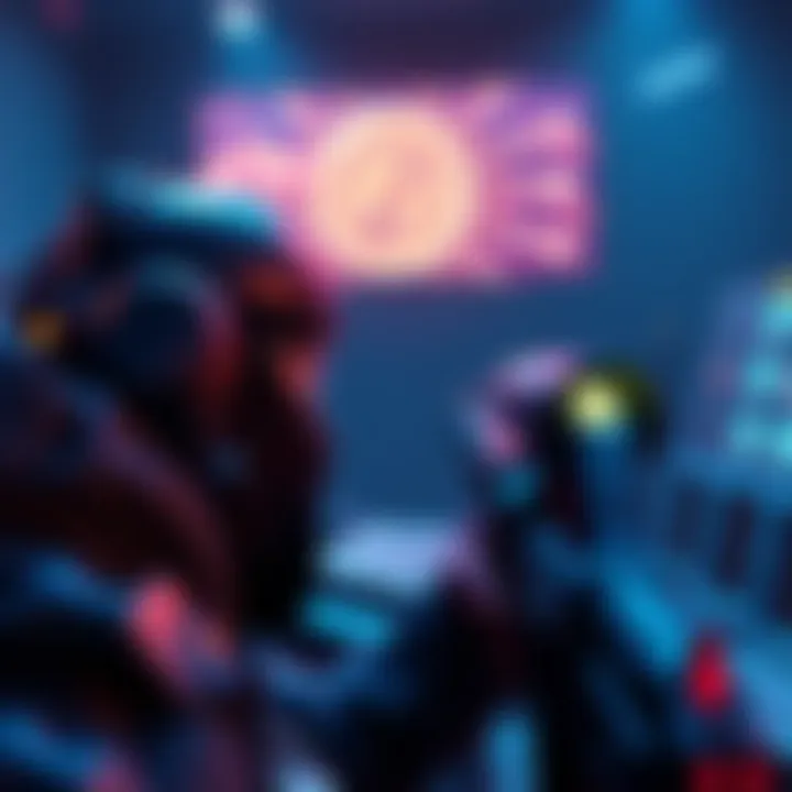 Exciting Gameplay Moment in Marathon A player intensely focused on the screen, showcasing thrilling gunplay in the game Marathon, with vibrant art style and engaging visuals.