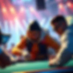 A dynamic scene showing players engaged in action during a 22-minute competitive Cashout match in The Finals, showcasing strategy and excitement.