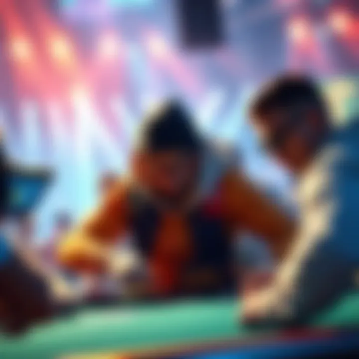 A dynamic scene showing players engaged in action during a 22-minute competitive Cashout match in The Finals, showcasing strategy and excitement.