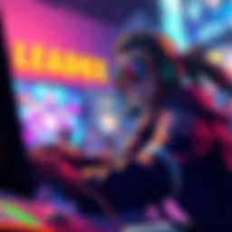 A character engaged in a thrilling in-game activity, showcasing enthusiasm and enjoyment while interacting with the game world.