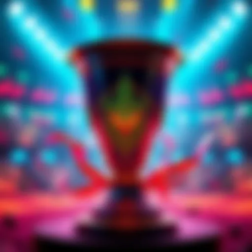 Exclusive Ranked Cup Skin A visual representation of the rare ranked cup skin, showcasing its unique design and vibrant colors, appealing to competitive players worldwide.