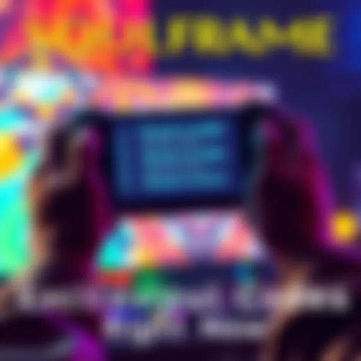 A gamer holding a controller with text showing Soulframe codes on a screen