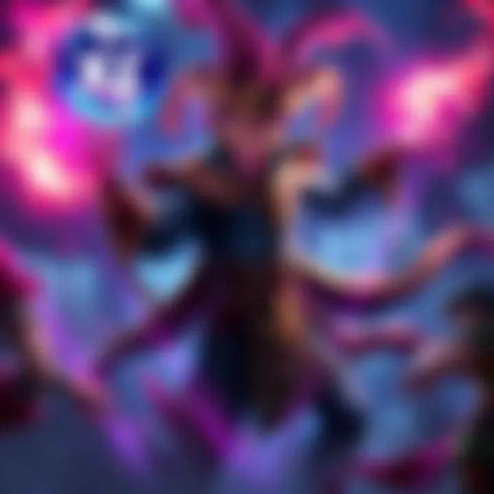 Exort Invoker conjuring a powerful spell in a mid-lane setting, showcasing his abilities in a competitive match.