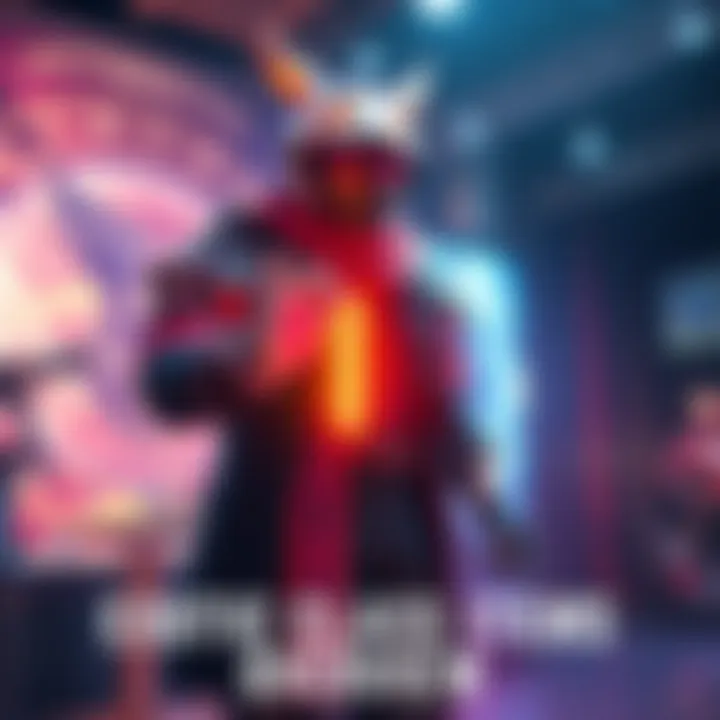 A player showcasing unique exotic class gear with vibrant colors and intricate designs, standing in an action pose in a gaming environment.