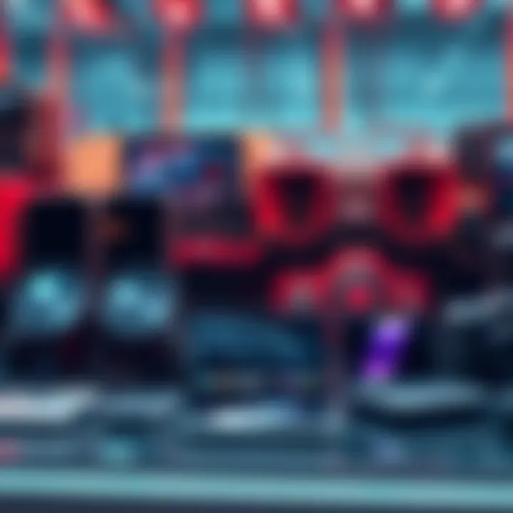 A collection of high-priced tech gadgets that people bought, showcasing unnecessary purchases