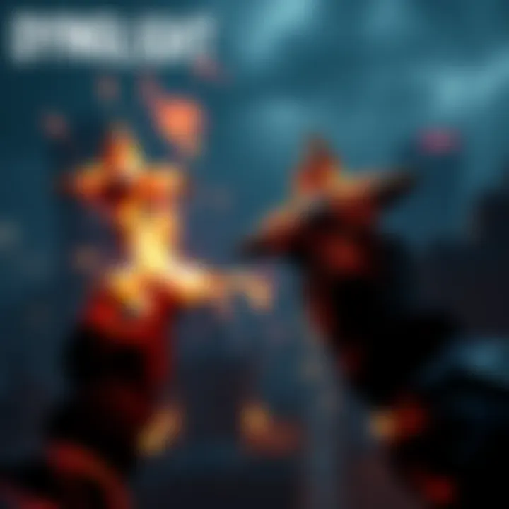 A player holding explosive throwing stars with a dark city background in Dying Light