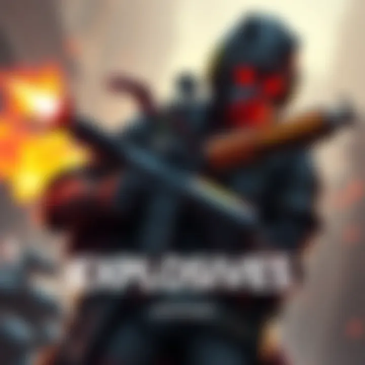 A player character in a fantasy setting, equipped with explosives and gear, ready for action in a DCC game.