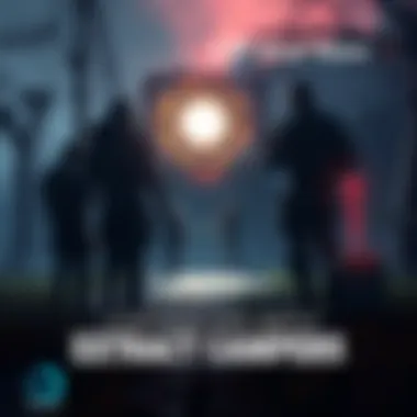 A group of players hiding near an extraction point, waiting to ambush others in a game environment, with a focus on console players